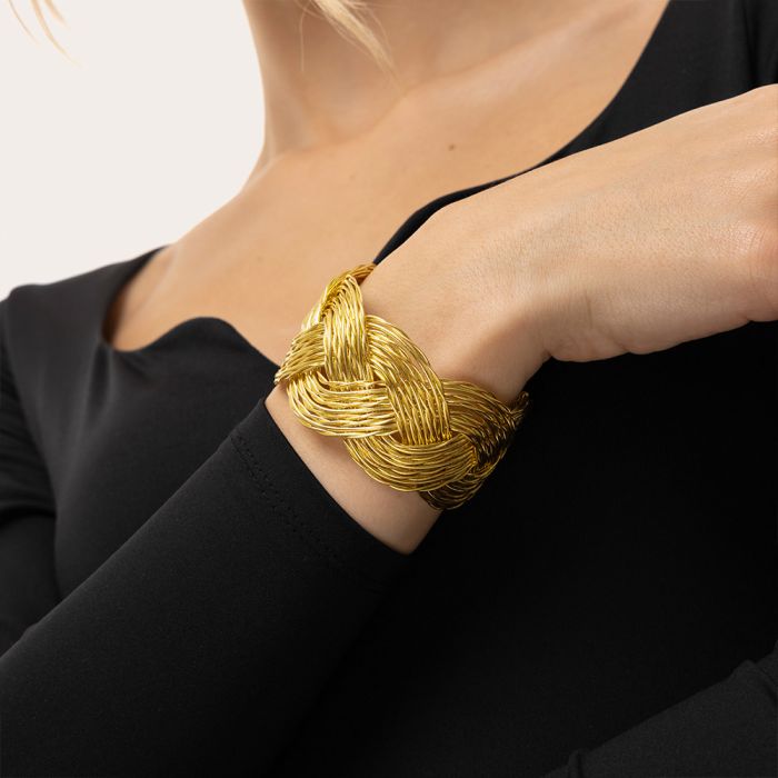 BRACCIALE FASCIA TRECCIA