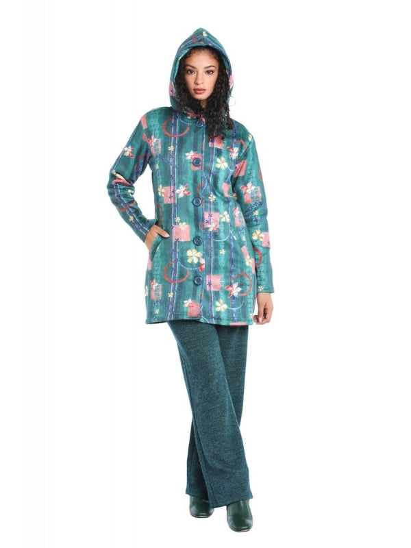 Baba Design giacca con cappuccio