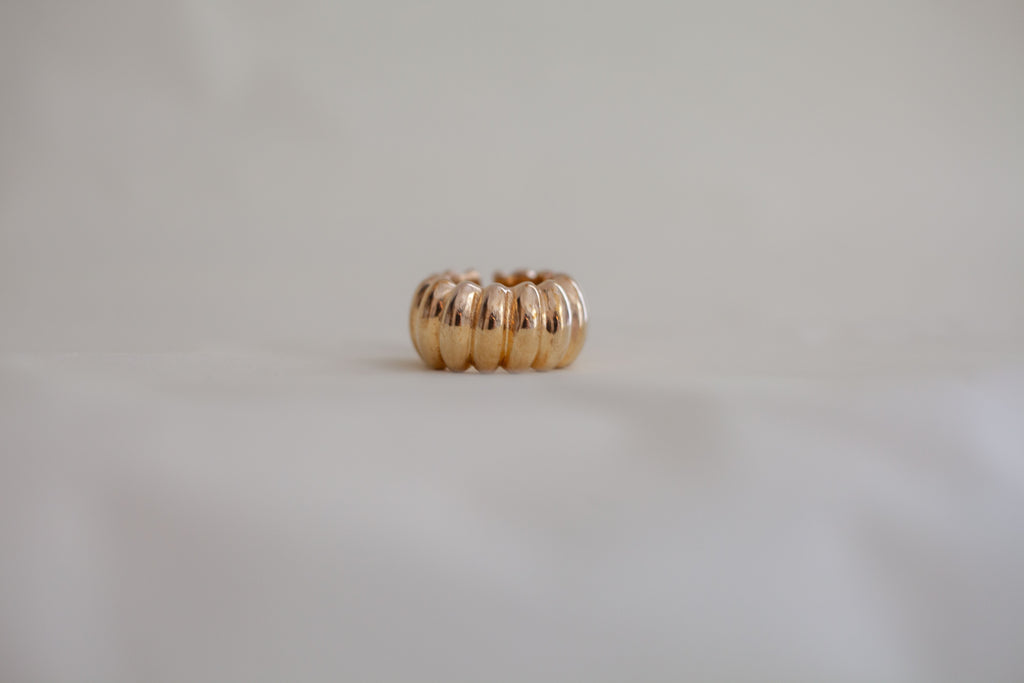 Anello argento placcato in oro