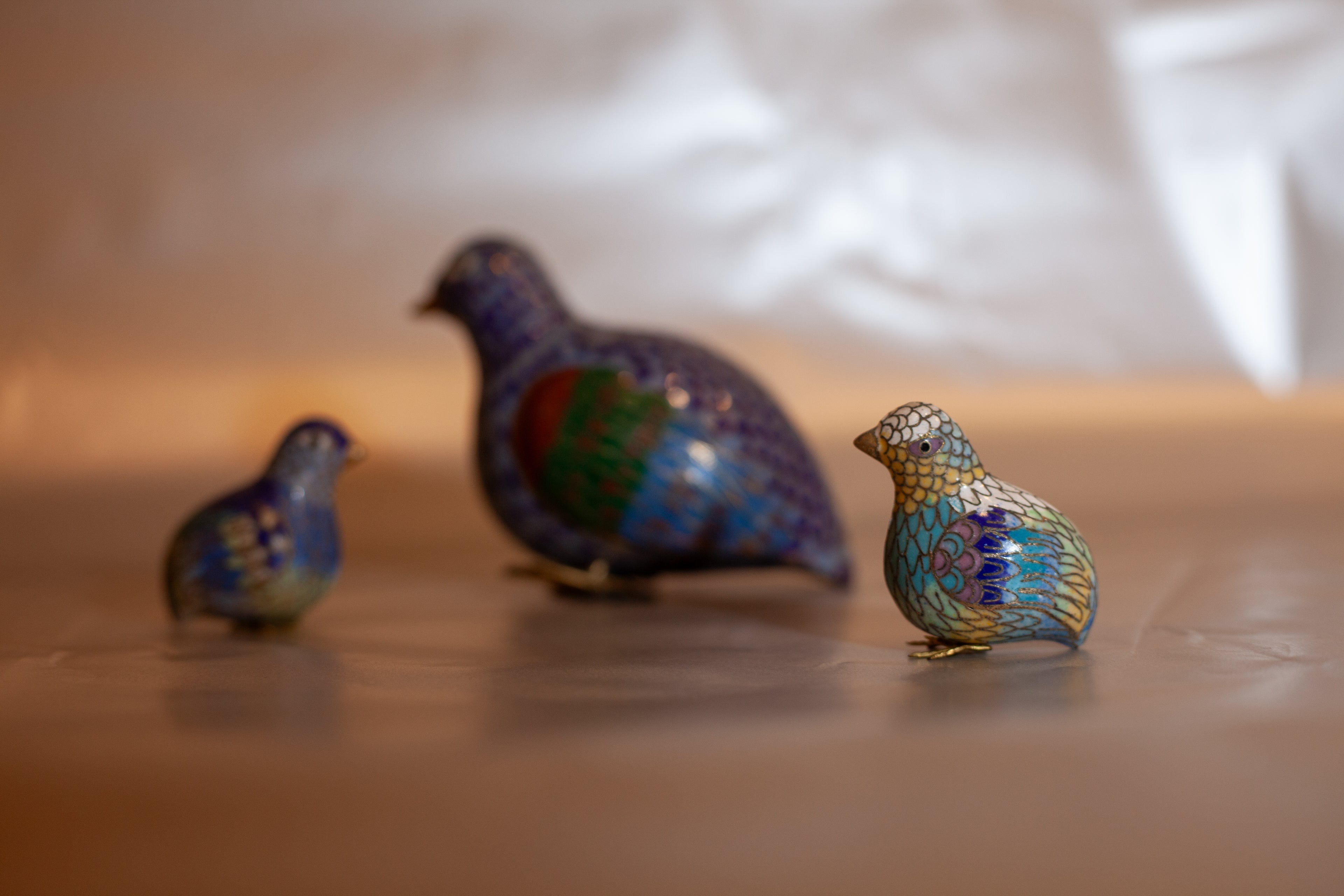 Uccello piccolo in Cloisonné