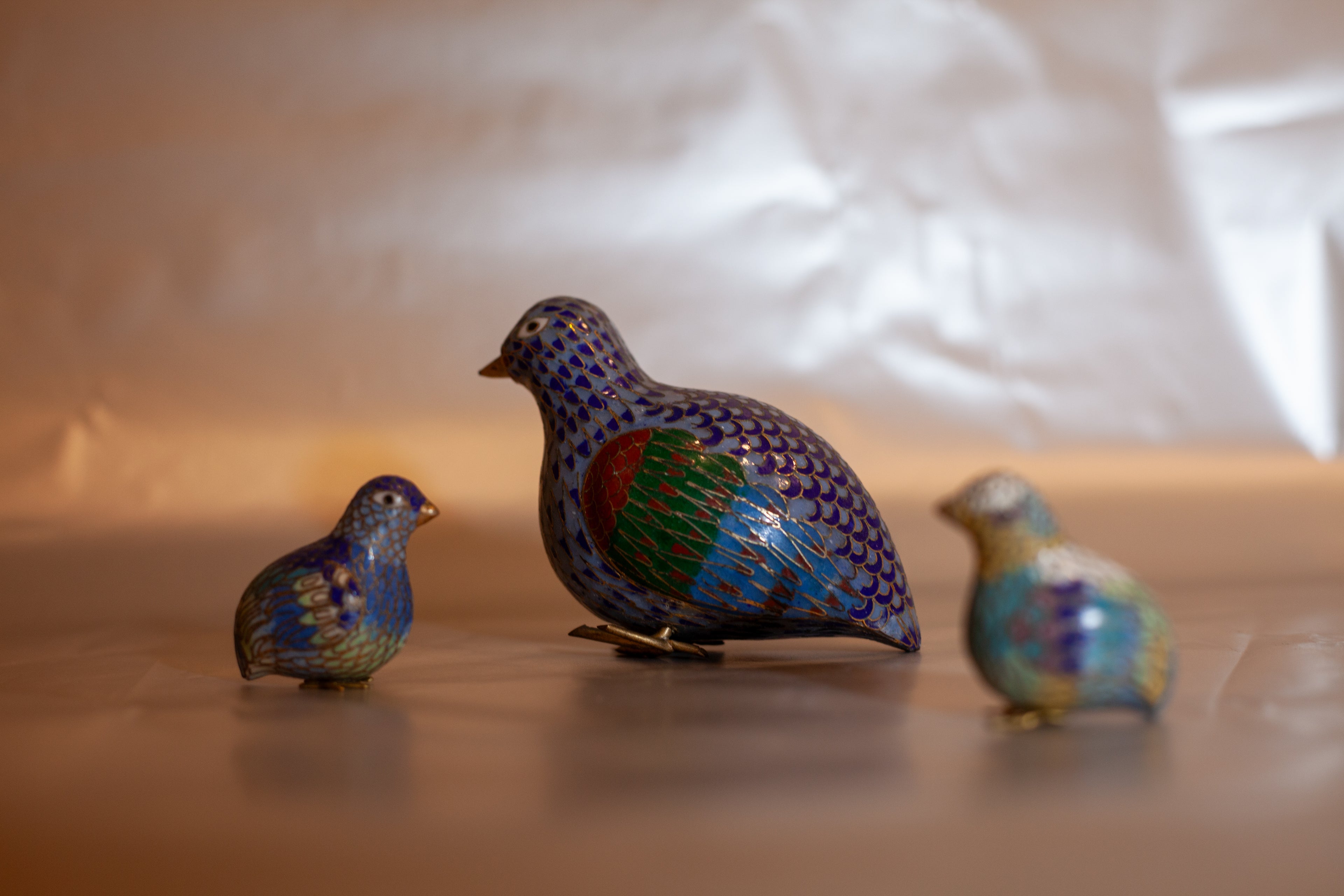 Uccello piccolo 2 in Cloisonné