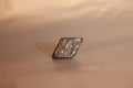 Anello argento e conchiglia